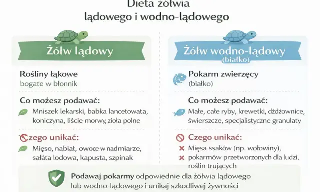 Jak karmić żółwia wodno-lądowego? Dieta dla zdrowia!